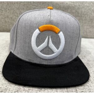 NEW Overwatch Logo Thinkgeek Wool Blend Snapback Cap Adult Gamer ESports